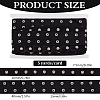 5 Yards 201 Stainless Steel Snap Button Tape OCOR-WH0078-190B-01P-2