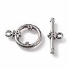 Non-Tarnish 304 Stainless Steel Toggle Clasps STAS-K209-05P-1