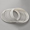 Textured Iron Memory Beading Wire for Wire Wrap DIY Jewelry Making FIND-WH0472-08S-2