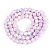 Anti-Tarnish Electroplate Bicone Glass Beads Strands EGLA-T021-6mm-16-01-2