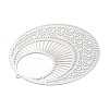 Non-Tarnish 304 Stainless Steel Filigree Pendants X-STAS-K257-03P-3
