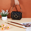 3Pcs 3 Colors PU Imitation Leather Bag Handles FIND-PH0017-21-3