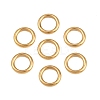 Ion Plating(IP) 304 Stainless Steel Closed Jump Rings STAS-G393-06G-06-1