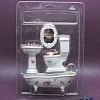 Mini Porcelain Bathroom Toilet Basin Bathtub Mirror Set PW23051624404-1