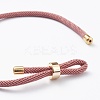 Braided Nylon Cord Bracelet Making MAK-A017-D01-04G-3