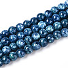 Baking Paint Glass Beads Strands X-DGLA-N016-4mm-10-1