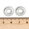 Brass Textured Linking Rings KK-K351-54P-3