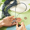 30Pcs Eco-Friendly Korean Waxed Polyester Braided Adjustable Necklace Makings NJEW-TAC0023-05-6