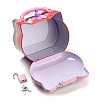 Unicorn Head Iron Money Banks for Kids LS-AJEW-G053-01A-3