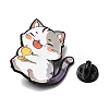 Cat with Bird Enamel Pins JEWB-I055-05EB-01-3