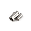 304 Stainless Steel Magnetic Clasps STAS-C127-18A-P-2