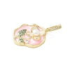 Brass Enamel Pendants KK-F886-03G-04-2