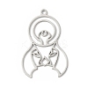 Non-Tarnish 201 Stainless Steel Pendants LS-STAS-K250-03P-1