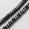 Non-magnetic Synthetic Hematite Beads Strands G-Q906-5mm-2