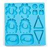 Irregular Mixed Shapes DIY Earring Silicone Molds DIY-Q034-03-2