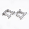 Tarnish Resistant 304 Stainless Steel Pendants STAS-T041-10-N-2
