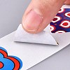 Heart Shaped Stickers Roll DIY-K027-A07-3