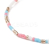 Glass Seed Beads Stretch Bracelet Sets BJEW-JB08955-8