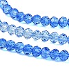 Transparent Painted Glass Beads Strands DGLA-A034-T4mm-A01-4