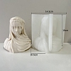 Greek Goddess Food Grade Silicone Bust Portrait Candle Molds PW-WG93932-02-1