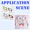 380Pcs 19 Colors Polyester Pom Pom Ball DIY-SC0031-34-7