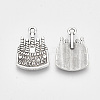 Tibetan Style Alloy Pendants TIBE-S314-65AS-LF-1