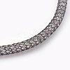 (Jewelry Parties Factory Sale)Brasss Mesh Chain Bracelets BJEW-F358-01B-2