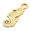 304 Stainless Steel Pendants STAS-R134-08G-02-2