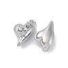 Brass Micro Pave Cubic Zirconia Pendants KK-D288-01P-2
