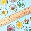 12Pcs 6 Styles Transparent Clear Epoxy Resin Pendants RESI-FS0001-88B-5