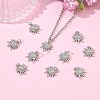 SHEGRACE Brass Micro Pave Cubic Zirconia Pendants XGRQ3D154-467P-5
