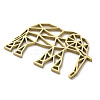 304 Stainless Steel Filigree Joiners Links STAS-B054-10G-2