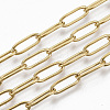 PVD Vacuum Plating 304 Stainless Steel Paperclip Chains X-CHS-S006-JN957-2-01-4