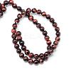 Natural Red Tiger Eye Bead Strands G-R345-6mm-37-2