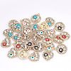 40Pcs 10 Style Rack Alloy Enamel Pendants ENAM-NB0001-65-6