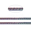 Ion Plating(IP) 304 Stainless Steel Diamond Cut Curb Chains CHS-F013-02MC-4