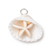 Summer Beach Natural Shell Pendants PALLOY-JF02649-2