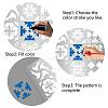 Stainless Steel Cutting Dies Stencils DIY-WH0238-058-4