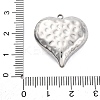 304 Stainless Steel Pendants STAS-P386-03P-C-3