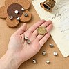 12Pcs 6 Styles 304 Stainless Steel European Style Clasps STAS-CJ0002-77-4