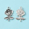Tibetan Style Alloy Pendants TIBEP-EA155YKG-AS-LF-1