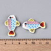 Printed Opaque Resin Beads RESI-N043-23A-4