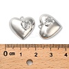 Brass Pave Cubic Zirconia Pendants KK-K351-61P-3