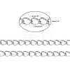 304 Stainless Steel Curb Chains CHS-Q001-22-7