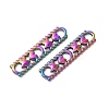 Ion Plating(IP) 304 Stainless Steel Connector Charms STAS-L268-036MC-2