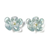 AB Color Transparent Epoxy Resin & ABS Pearl Decoden Cabochons LS-CRES-S367-18C-1