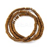 Electroplated Non-magnetic Hematite Beads Strands G-P571-B01-01D-2