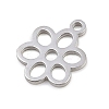 Hollow 304 Stainless Steel Charms LS-STAS-Z183-08P-2