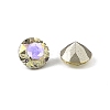 Glass Rhinestone Cabochons GLAA-A018-6mm-001GY-2