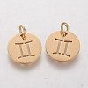 304 Stainless Steel Charms STAS-Q201-T445-3G-2